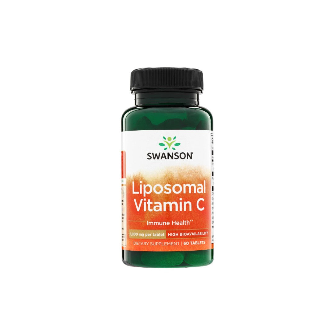 Liposomales Vitamin C 1000 Mg, 60 Tabletten Swanson Health Products